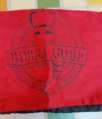 Official Bubba Gump Merchandise Bought In USA - Nylon Red/black BACKPACK  - Image 1 of 3