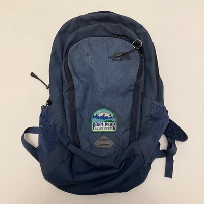 Mochila The North Face Vault Mochila Azul Pikes Peak Parche Viaje Escuela Foto 1 de 3