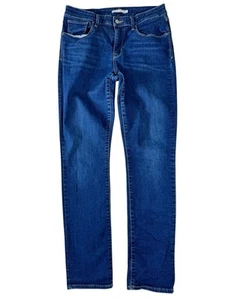 Levi's Dark Wash Mid-Rise Slim Skinny Denim Jeans Damengröße 12 - Bild 1 von 24