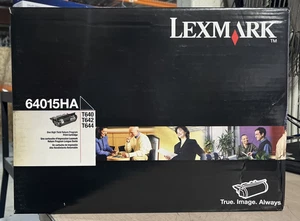 GENUINE LEXMARK 64015HA BLACK HIGH YIELD - Picture 1 of 5