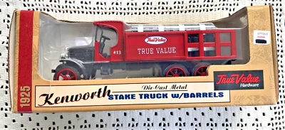 ERTL 1:34 Diecast 1925 Kenworth True Value Stake Truck Coin Bank NIB - Image 1 of 4