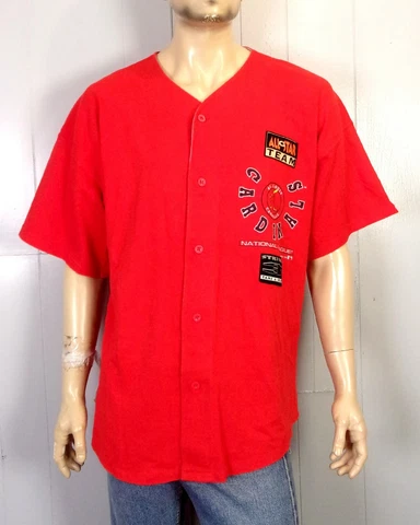 vtg 90s Jostens 1993 St. Louis Cardinals Jersey Shirt Ozzie Smith Jefferies XL Cover