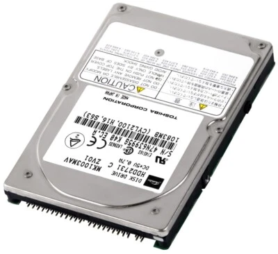 Hard Drive Toshiba MK1003MAV 1.09GB 4200U/Min 128KB Ide Ata HDD2731 2.5 " Inch - Image 1 of 3