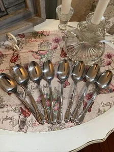Superior Edelstahl USA Chapel Hill Suppenlöffel Besteck 8er Set - Bild 1 von 6