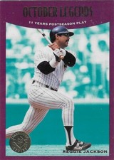 Reggie Jackson (HOF) October Legends Upper Deck 1995 (4190)