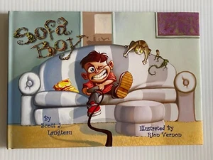 Sofa Boy by Scott J. Langteau hard cove  *NEW* - Picture 1 of 4