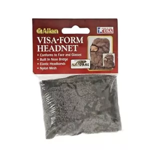 ALLEN Full Nylon Mesh Head MASK In Natural Gear Camo - Picture 1 of 3