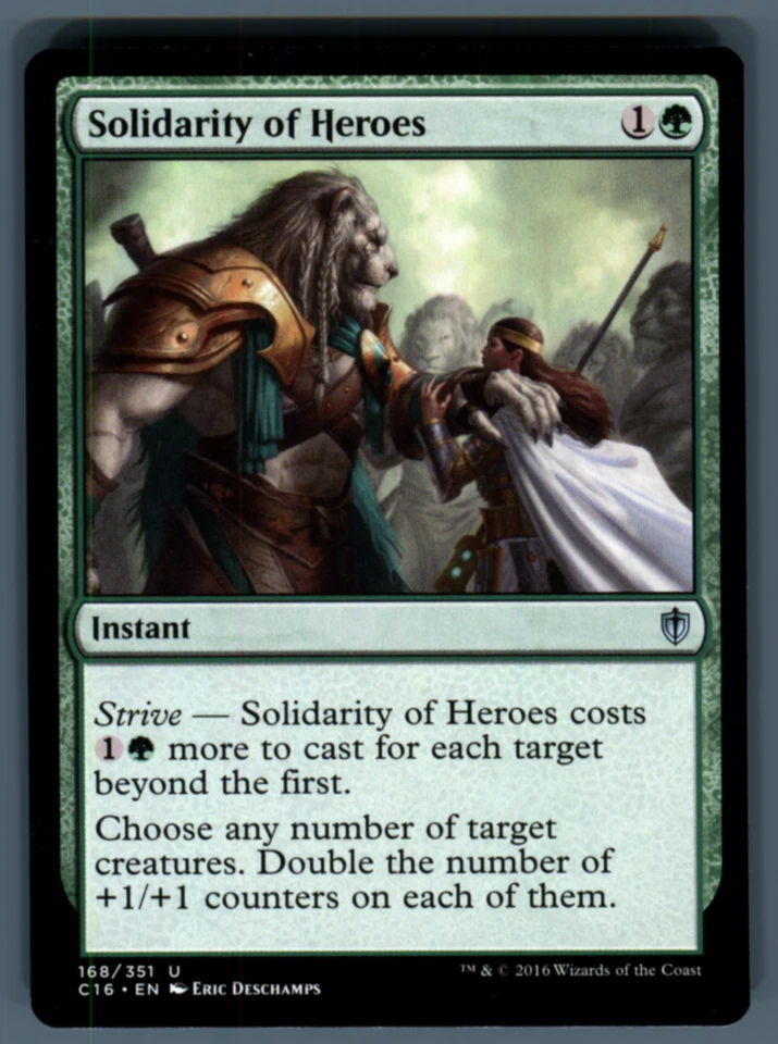 MTG Solidarity of Heroes Instant Journey Into Nyx 141 JOU Uncommon - Image 1 of 1