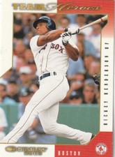 FREE SHIPPING-MINT-2002 Donruss Team Heroes Rickey Henderson Boston Red Sox #80