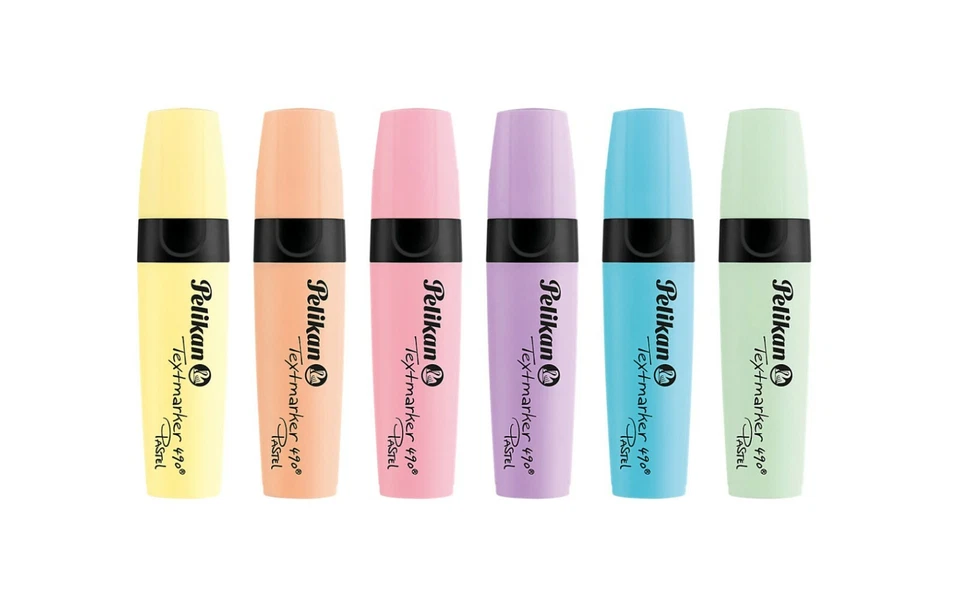 ✅✅✅Textmarker Pelikan 490® Pastell Alle Farben (Einzeln oder im Set)✅✅✅ - Bild 1 von 4