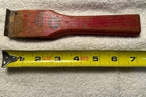 Vintage Red Devil Hand Operated Paint Scrapping Tool Red7.5” Long 1.5” Wide - Picture 1 of 6
