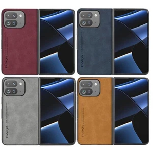 For Google Pixel 9Pro Fold PixFold2 Nubuck Leather Fabric Coated hard case cover - Picture 1 of 14