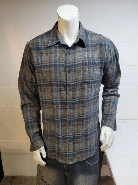 Weatherproof mens long sleeve flannel shirt L / we3771 R4 - Image 1 of 4