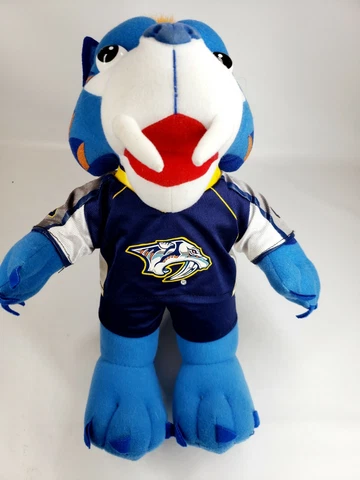 Nashville Predators Mascot Gnash 12" NHL Plush Figure Market Identity Cover