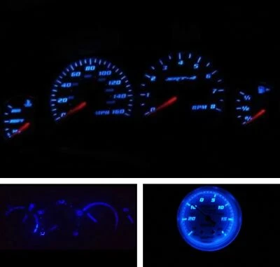 Blue Cluster/Climate Control/ Gauge LED Bulb Kit For Dodge Neon SRT4, R/T, SXT - Image 1 of 3