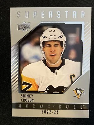 22-23 UD Series 1 Hockey Superstar Honor Roll HR-9 Sidney Crosby - Image 1 of 2