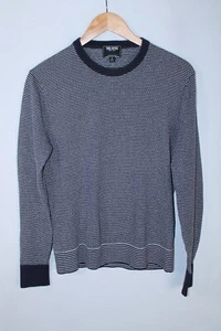 Todd Snyder Men's Small Navy Blue White Striped Knit Sweater - Picture 1 of 9