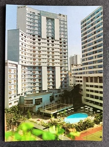 SAO PAULO, BRAZIL postcard RUA AUGUSTA GRAND HOTEL CA' D'ORO 1982 - PRISTINE - Picture 1 of 2