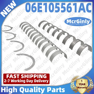 Crankshaft & Connecting Rod Bearing Shell For Audi A4 A5 A6 VW Touareg 3.0T - Image 1 of 4