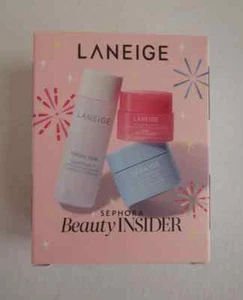 New 2025 Sephora Beauty Insider Birthday LANEIGE Water Bank, Sleeping Mask,Toner - Picture 1 of 6