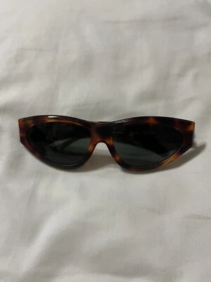 雷朋 Wo789 1990 太阳镜 Cateye 眼镜超大尺寸美国制造  — 第 1/4 张图片