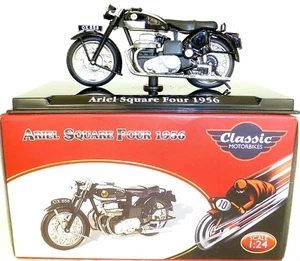 Ariel Square Four 1956 Motorcycle Classic Atlas 4658114 New 1:24 Boxed HC3 Μ - Picture 1 of 6