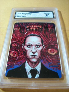 Monster Wax 2018 Lovecraft Retrato 2018 legendario metal # 58/99 grado 10 - Imagen 1 de 2
