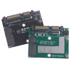 Halbe Höhe MSATA Mini Pcie SSD auf 2,5"" SATA3 6,0gps Adapter Konverter Karte _cu