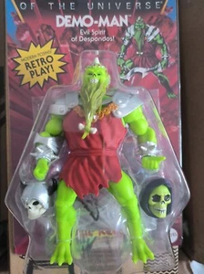 MOTU Demo-Man Origins Masters of the Universe Action Figure Mattel IN HAND!!!! - Imagen 1 de 12