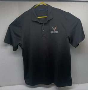 National Corvette Museum Z06 Cutter & Buck kurzärmliges Poloshirt Größe LG GEBRAUCHT, IN EINWANDFREIEM ZUSTAND - Bild 1 von 2