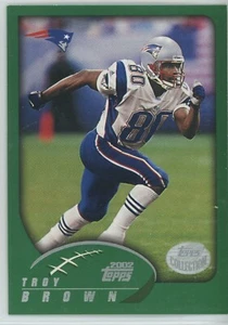 2002 Topps Collection Fútbol Nuevo Inglaterra Patriots Team Set Tom Brady x 2 - Imagen 1 de 1