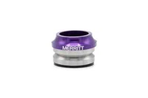 Merritt Integrated 10mm Low Top 1-1/8" BMX Bicycle Headset - Purple - Picture 1 of 1