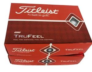 Titleist TruFeel Golf Balls Two Dozen White 2x12 Packs - Picture 1 of 6