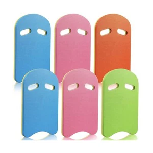 6 Pieces Swimming Training Kickboard EVA Foam Swim Kick Board with Removable ... - Picture 1 of 7