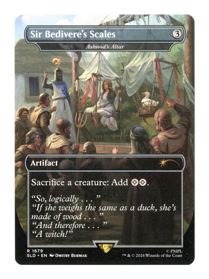MTG | Sir Bedivere's Scales / Ashnod's Altar | Monty Python | NM | EN - Bild 1 von 1