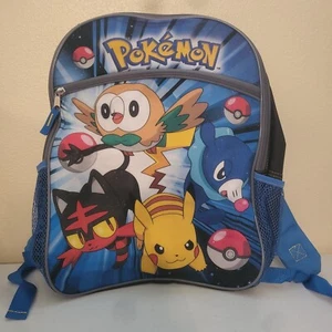 Pokémon 5 Piece Backpack Lunch Bag Pencil Case Water Bottle Sling Set NWT - Picture 1 of 9