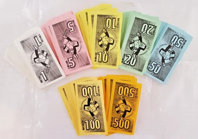 Repuesto Monopoly 2000 Edición The.Com Juego Piezas Dinero Foto 1 de 4