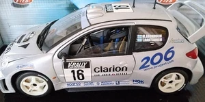 Solido Peugeot 206 WRC Maßstab 1:18 - Marcus Grönholm Rallye Auto - Bild 1 von 8