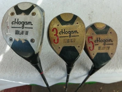 USED BEN HOGAN MAGNUM 1,3,5 WOOD SET APEX #3 REGULAR STEEL MENS RH - Image 1 of 4