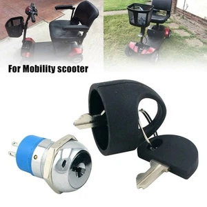 Ersatz Mobility Scooter Ersatz Auf / Aus Ignition-Switch 2Key For Pride - Picture 1 of 12