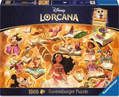 NOVO Quebra-cabeça Ravensburger Disney Lorcana - Mumbra do Reino: Âmbar 1000 Peças - Imagem 1 de 4