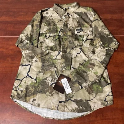 Kings Camo KC Ultra Hunter Safari Long Sleeve Button Up Men's 2XL XXL - Image 1 of 4