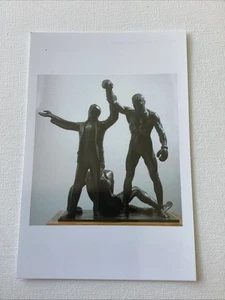Mahonri Mackintosh Young Promo Art SWAP Card Da Winnah Jack Dempsey Sculpture - Picture 1 of 2