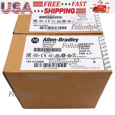 AB 150-C37NBR Smart Motor Controller 150C37NBR New Factory Sealed US Free Tax - Image 1 of 4