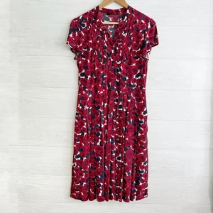 Love Moschino - Rose pleated fit & flare dress, US 6 - Picture 1 of 9