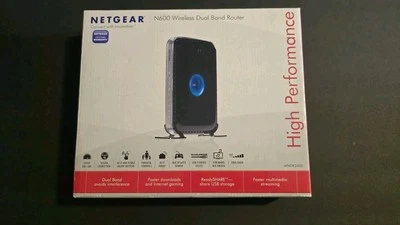 NETGEAR Wi-Fi Wireless N600 Dual Band Router WNDR3400 New  - Image 1 of 4