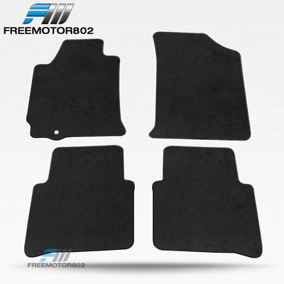 Alfombrillas para Nissan Altima 2007-2012 4 puertas alfombra delantera trasera nailon negro Foto 1 de 4