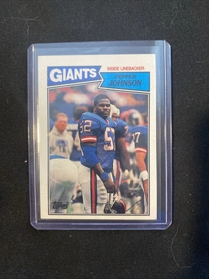Pepper Johnson 1987 Topps - #28 (RC) - Image 1 of 2