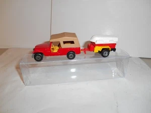 matchbox superfast lesney - Jeep CJ6 no:53 and camping trailer - Picture 1 of 6