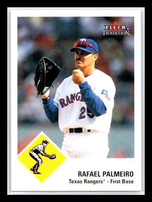 Rafael Palmeiro - 2003 Fleer Tradition #375 - Texas Rangers - Image 1 of 2